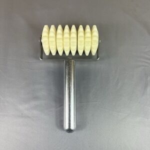 American Metal 8-Wheel Dough Docker – Pastry Roller Tool Stainless Steel